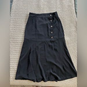 Black long skirt